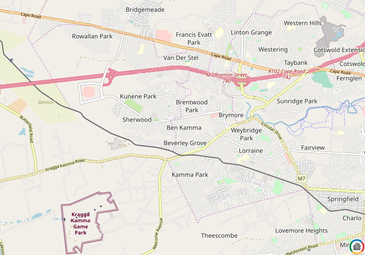 Map location of Ben Kamma
